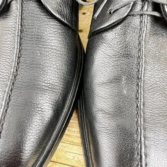 Cole Haan Beckett Oxford II Black  Leather Shoes Mens Size 8D - Picture 6 of 10